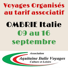 Voyages organisés en italie au tarif associatif